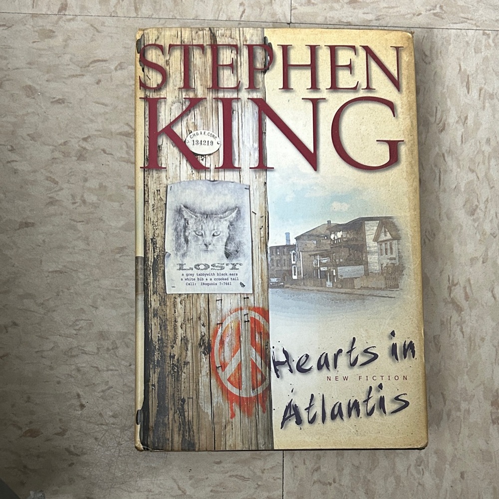 'Hearts in Atlantis' Book Cover Art